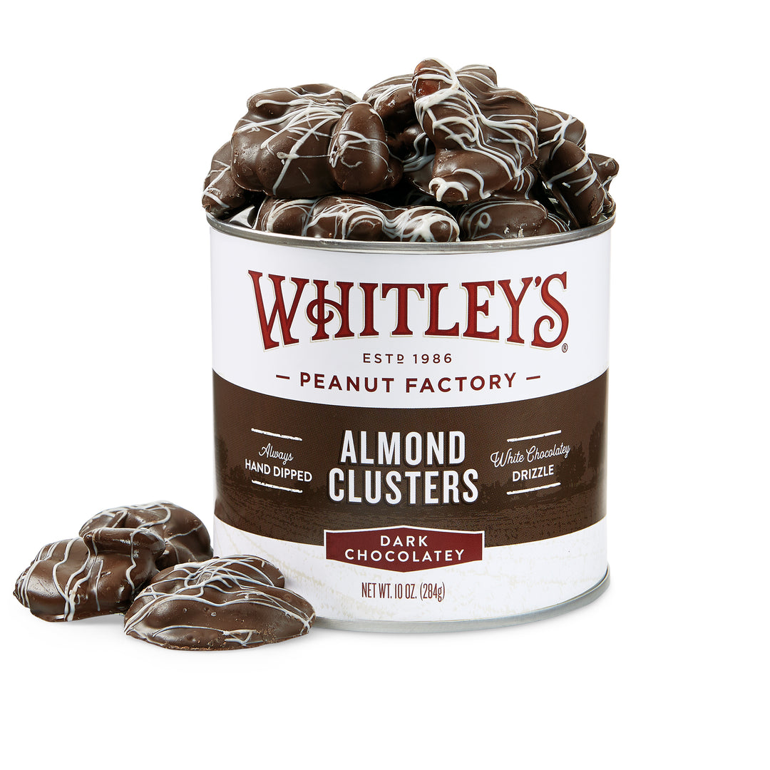 Case 12- 10 oz. Dark Chocolatey Covered Almond Clusters