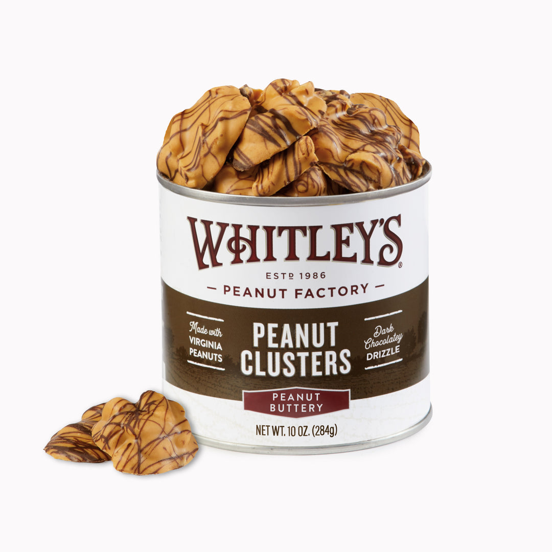 Case 12 - 10 oz. Tins Peanut Buttery Peanut Clusters