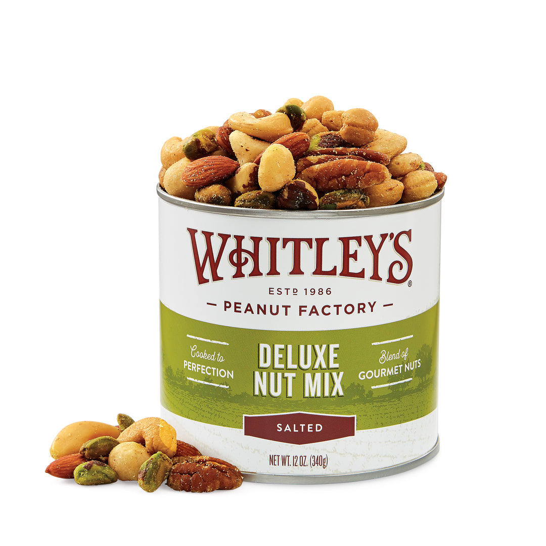 Case 12 - 12 oz. Tins Deluxe Nut Mix