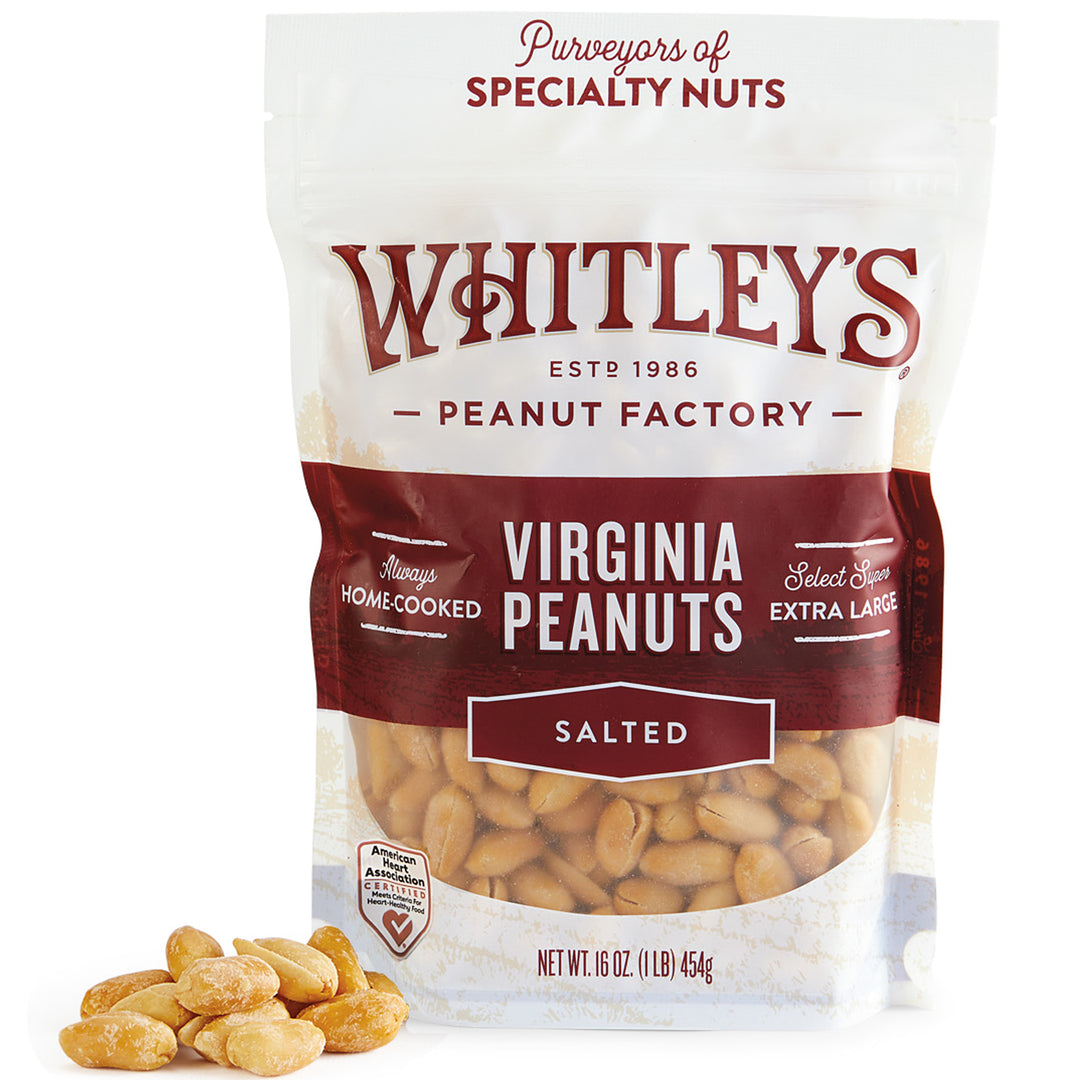 Case 11 - 16 oz. Pouch Bag Salted Virginia Peanuts